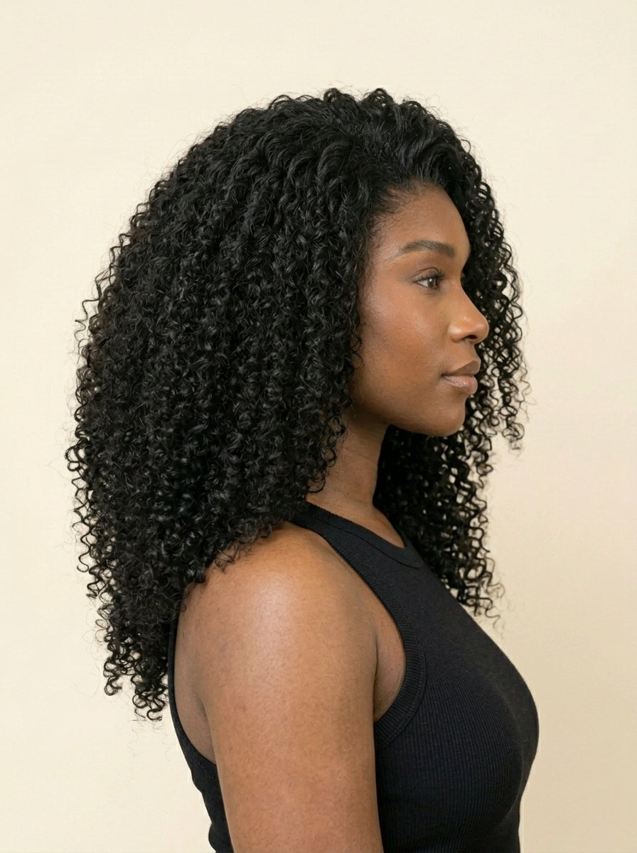 Curly PU Wig – view 2