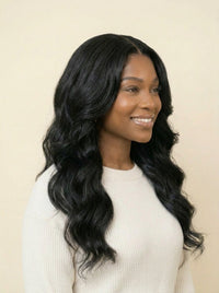 Crown & Texture Body Wave Glueless Wig Side