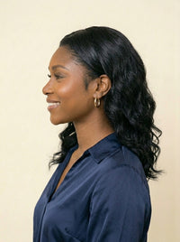 Crown & Texture Body Wave HD Lace Front Wig Side