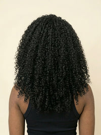Crown & Texture Crown Restore Curly Polyurethane Medical Wig Back