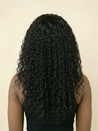 Crown & Texture Deep Wave HD Lace Wig Back