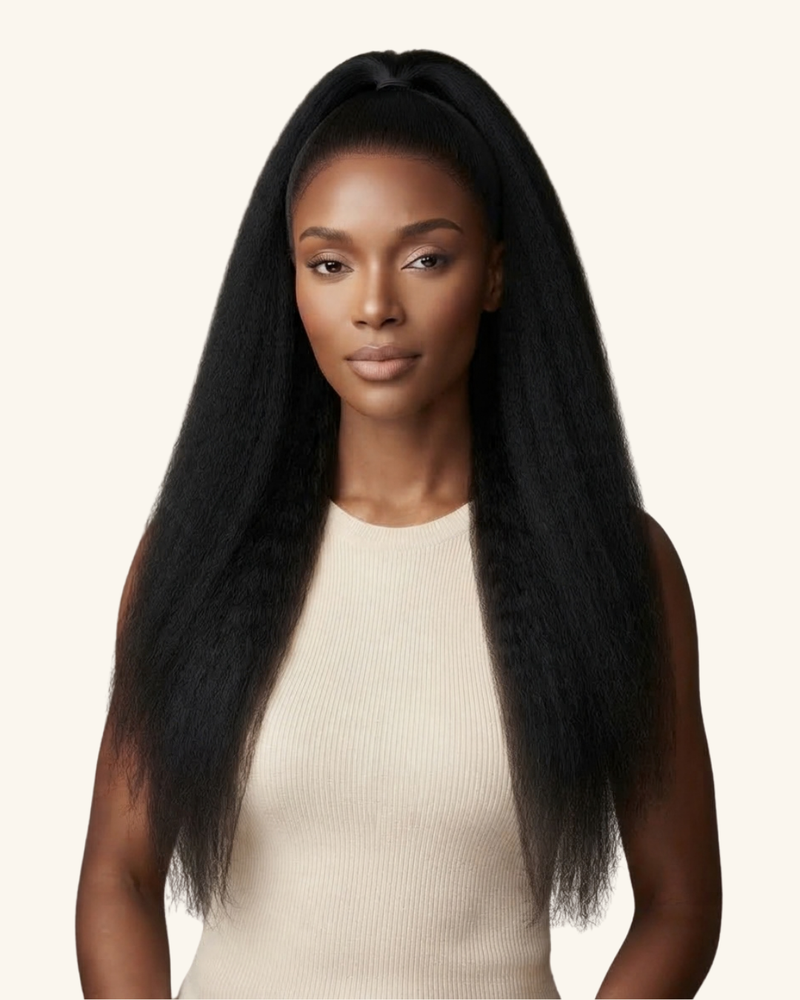 Close-up hairline clip