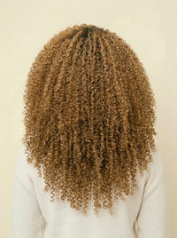 Crown & Texture Kinky Curly Glueless Wig Back
