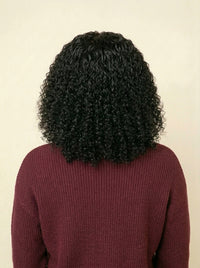 Crown & Texture Kinky Curly HD Bob Wig Back