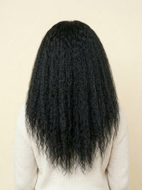Crown & Texture Kinky Straight Glueless Wig Back