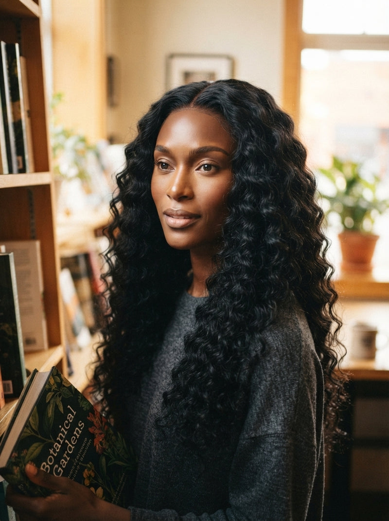 Voluminous Loose Wave Wig — style photo 2