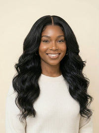 Crown & Texture Luxury Wig Bundle Body Wave Glueless Wig