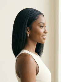 Crown & Texture Straight Bob Glueless Wig Side
