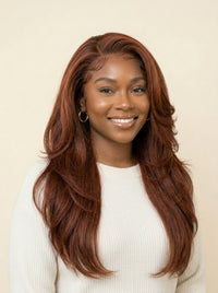 Crown & Texture Straight HD Lace Front Wig Front