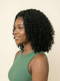 Crown & Texture The Mila — Deep Wave Bob Wig Side