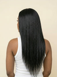 Crown & Texture The Nova — Long Straight Wig Back