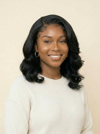 Crown & Texture The Zola — Body Wave Bob Wig Front