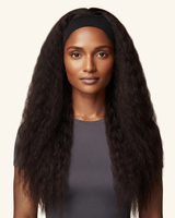 Kinky Straight Headband Wig